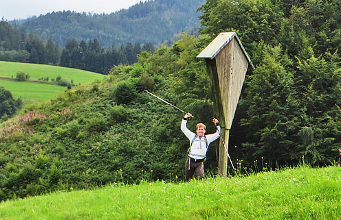 Hoch hinaus und die Natur genießen mit anderen Wanderfans